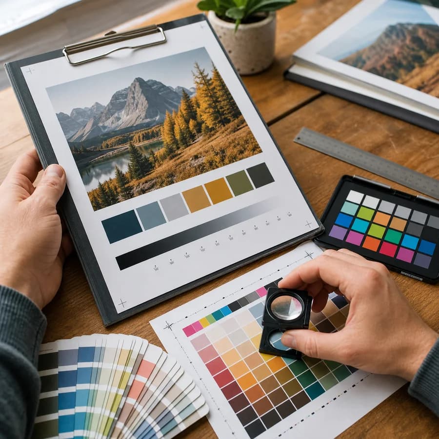 Color Palette Generator from Image preview showing an uploaded photo and extracted palette swatches