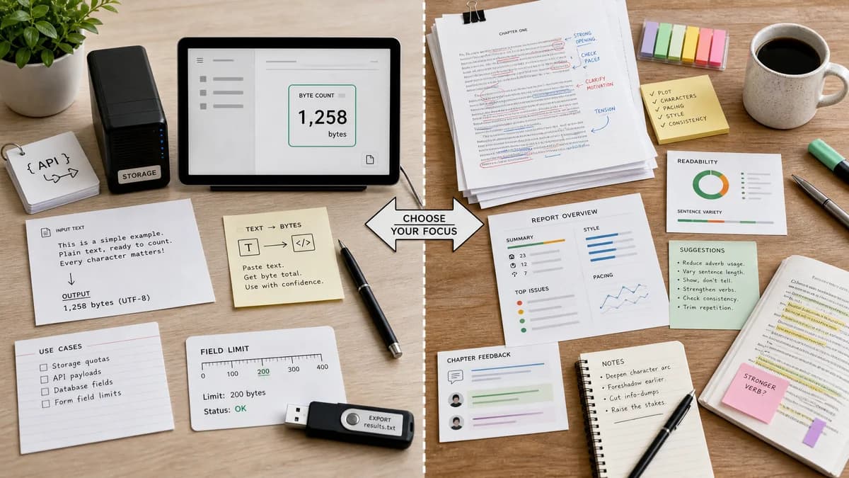 UTF-8 Byte Counter vs ProWritingAid comparison detail image