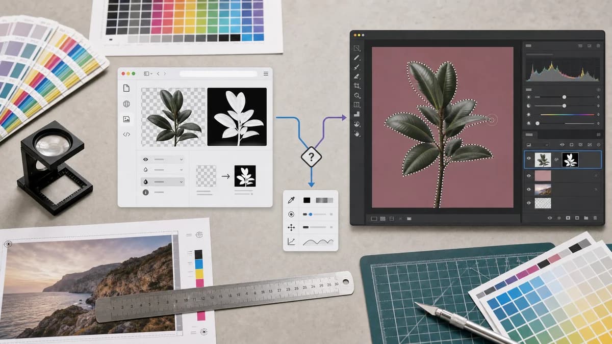 Open Source Alternatives to Pixelmator Pro visual comparison with Alpha Channel Extractor