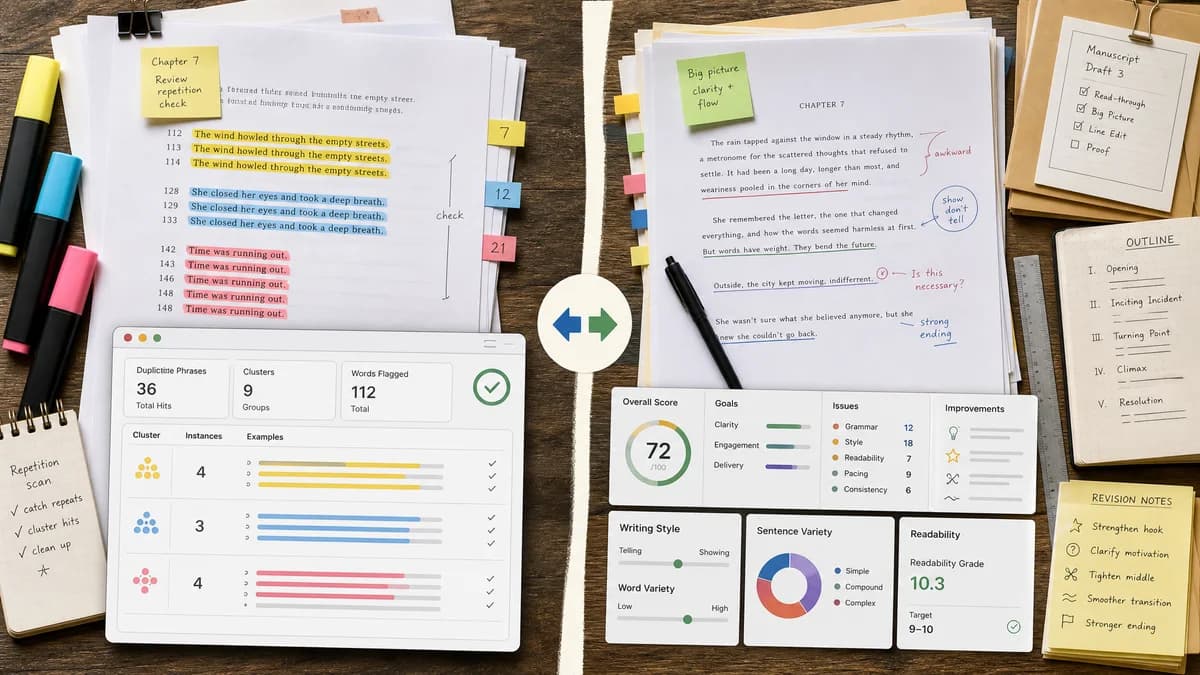 Duplicate Phrase Finder vs ProWritingAid comparison detail image
