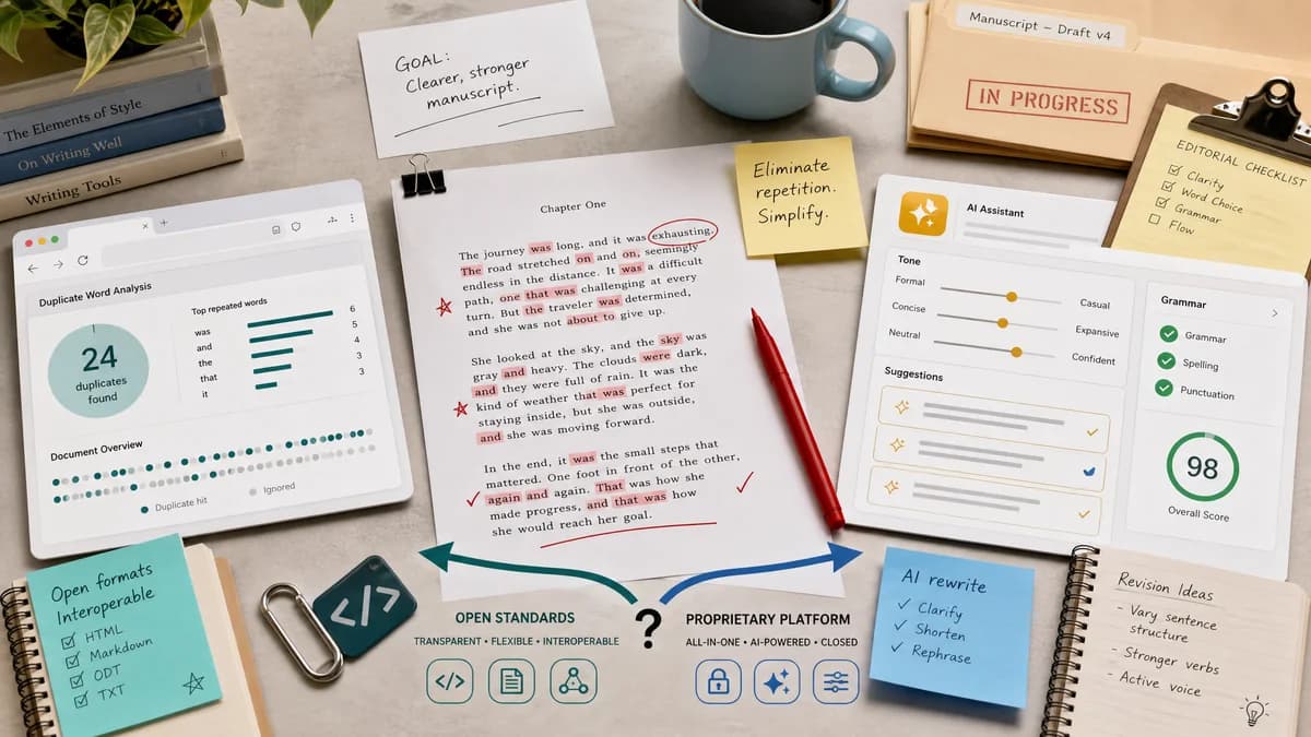 Open Source Alternatives to Grammarly detail image for Duplicate Word Finder