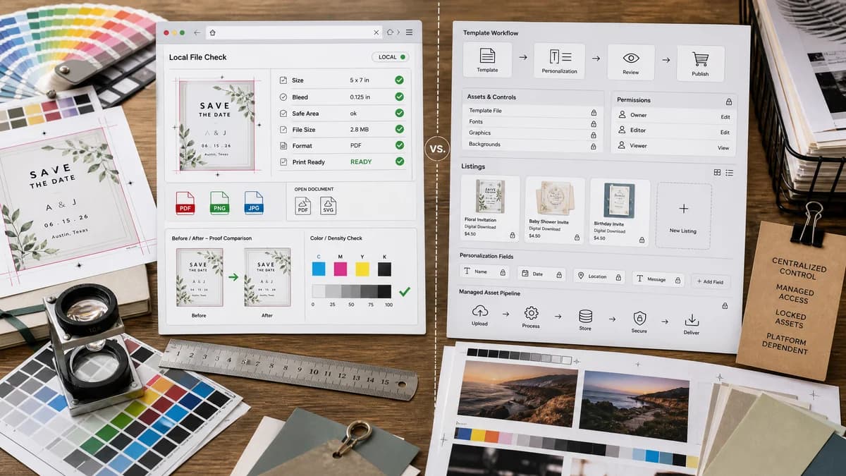 Open Source Alternatives to Corjl visual comparison with Etsy Digital Print Size Checker