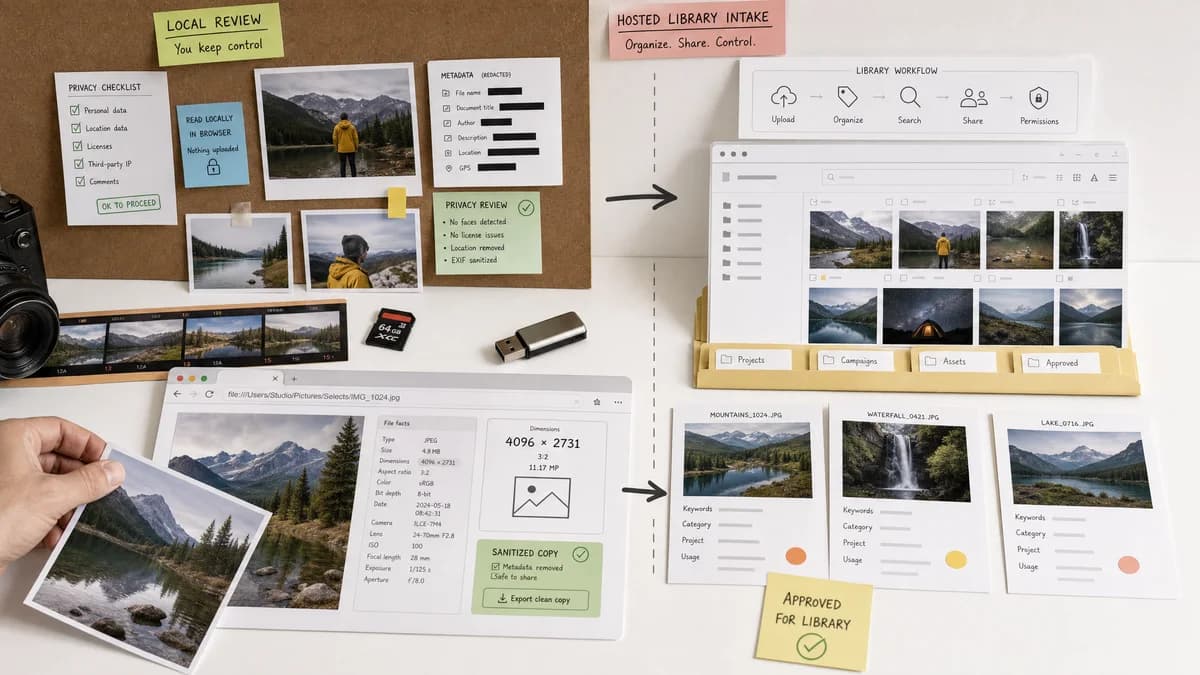 Open Source Alternatives to Canto visual comparison with Image Dimensions Checker