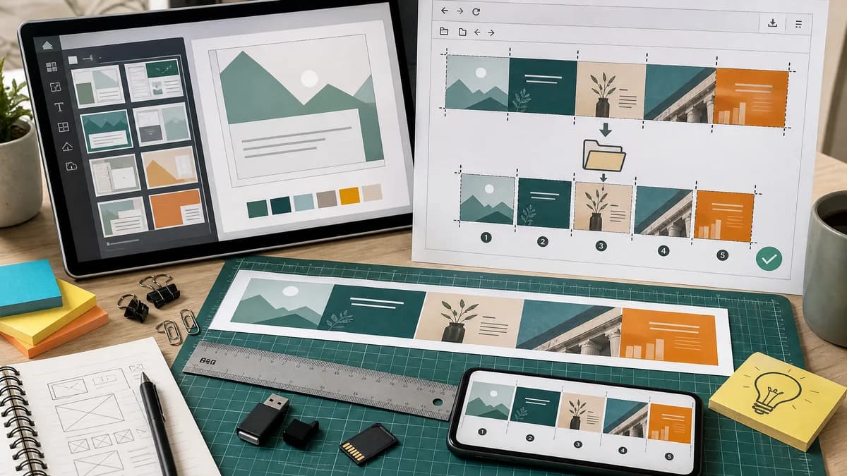 Open Source Alternatives to Canva visual comparison with Instagram Carousel Panorama Splitter
