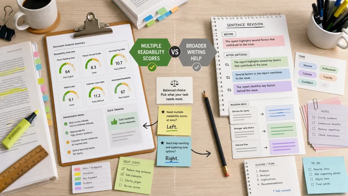 Multi-Readability Suite vs Wordtune comparison detail image