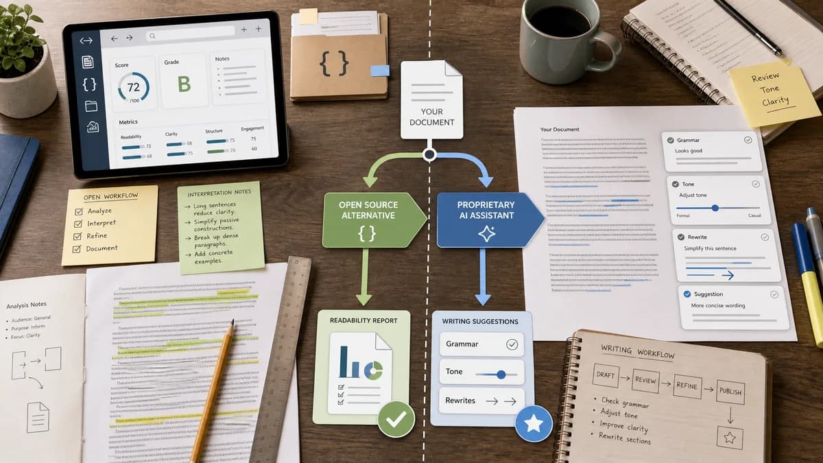 Open Source Alternatives to Grammarly detail image for Multi-Readability Suite