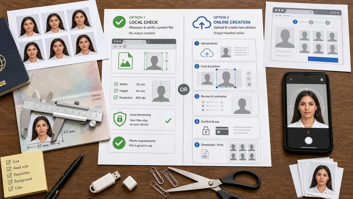 Open Source Alternatives to ePassportPhoto visual comparison with Passport Photo Size Checker