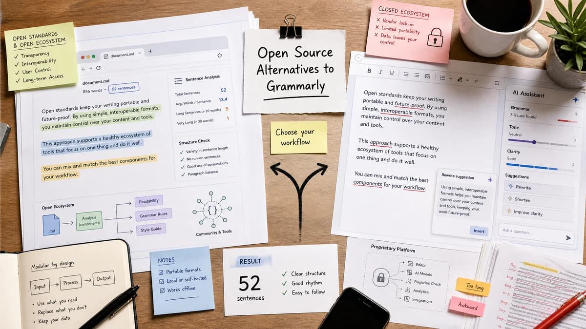 Open Source Alternatives to Grammarly detail image for Sentence Counter