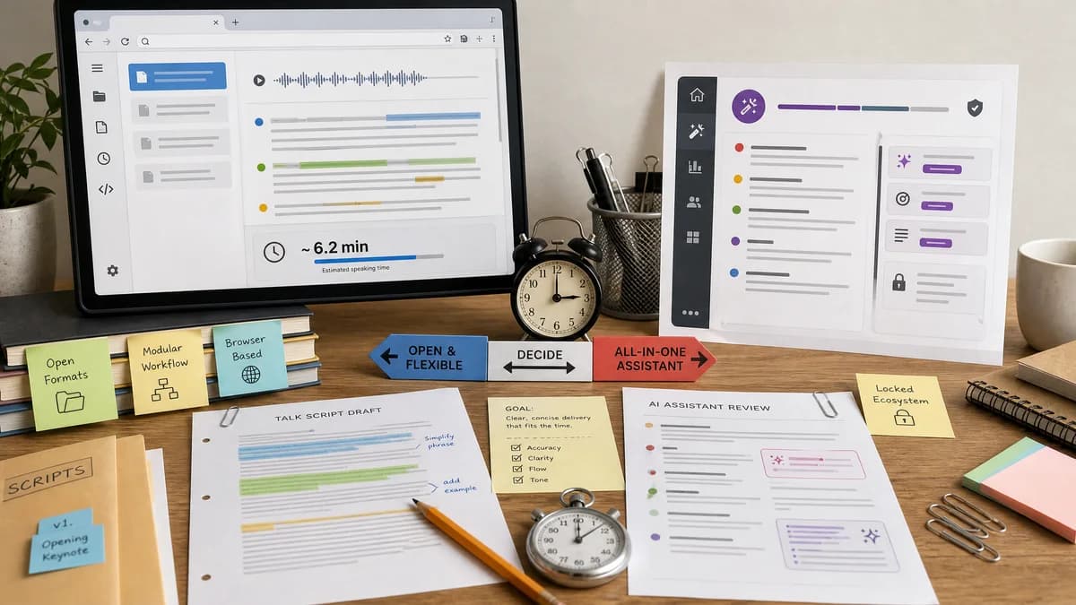 Open Source Alternatives to Grammarly detail image for Speaking Time Calculator
