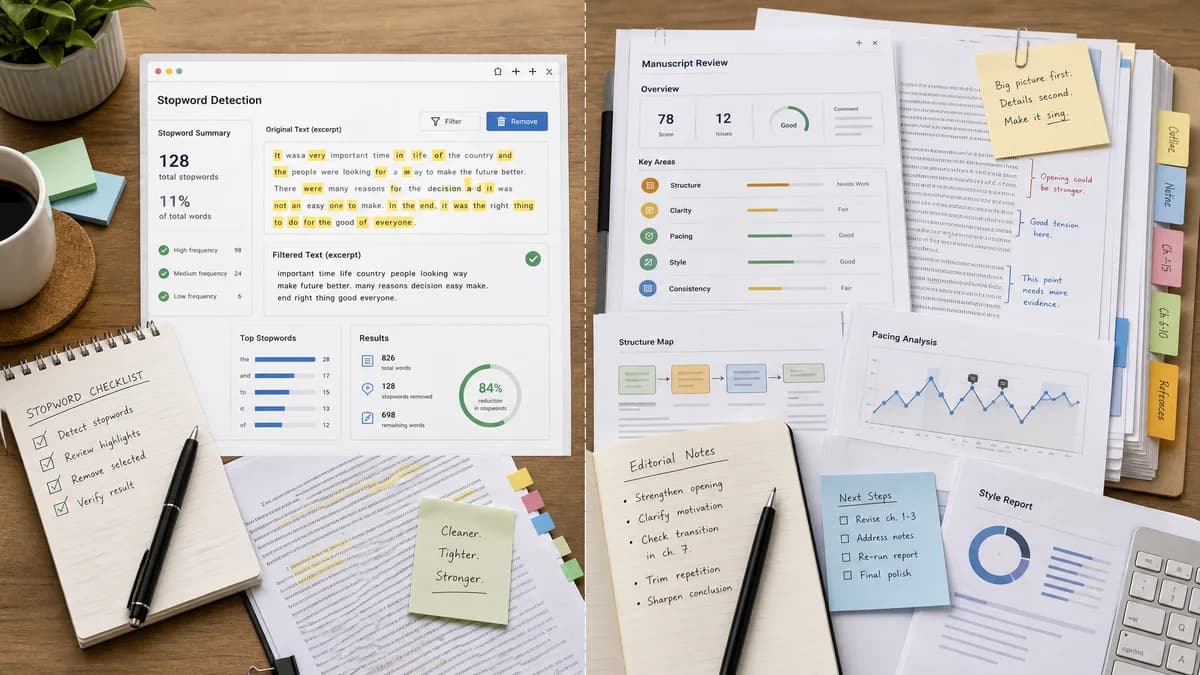 Stopword Detector and Remover vs ProWritingAid comparison detail image