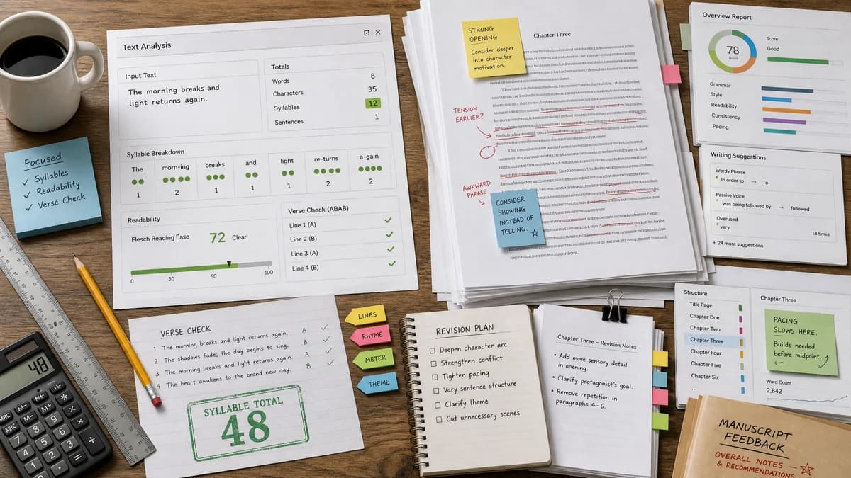 Syllable Counter vs ProWritingAid comparison detail image