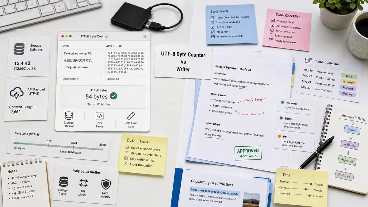 UTF-8 Byte Counter vs Writer comparison detail image