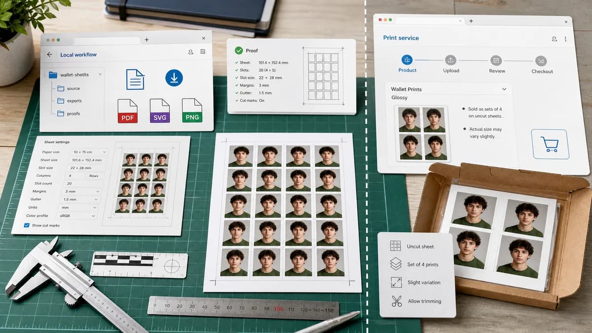Open Source Alternatives to Shutterfly visual comparison with Wallet Photo Sheet Maker
