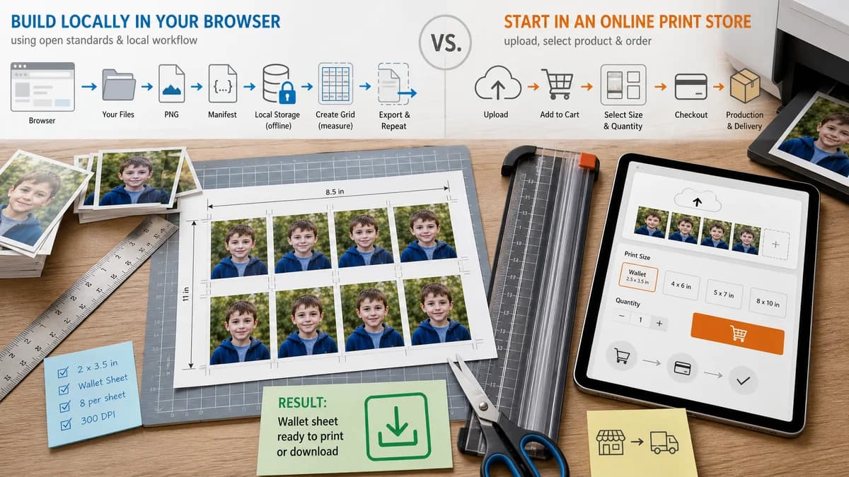 Open Source Alternatives to Snapfish visual comparison with Wallet Photo Sheet Maker