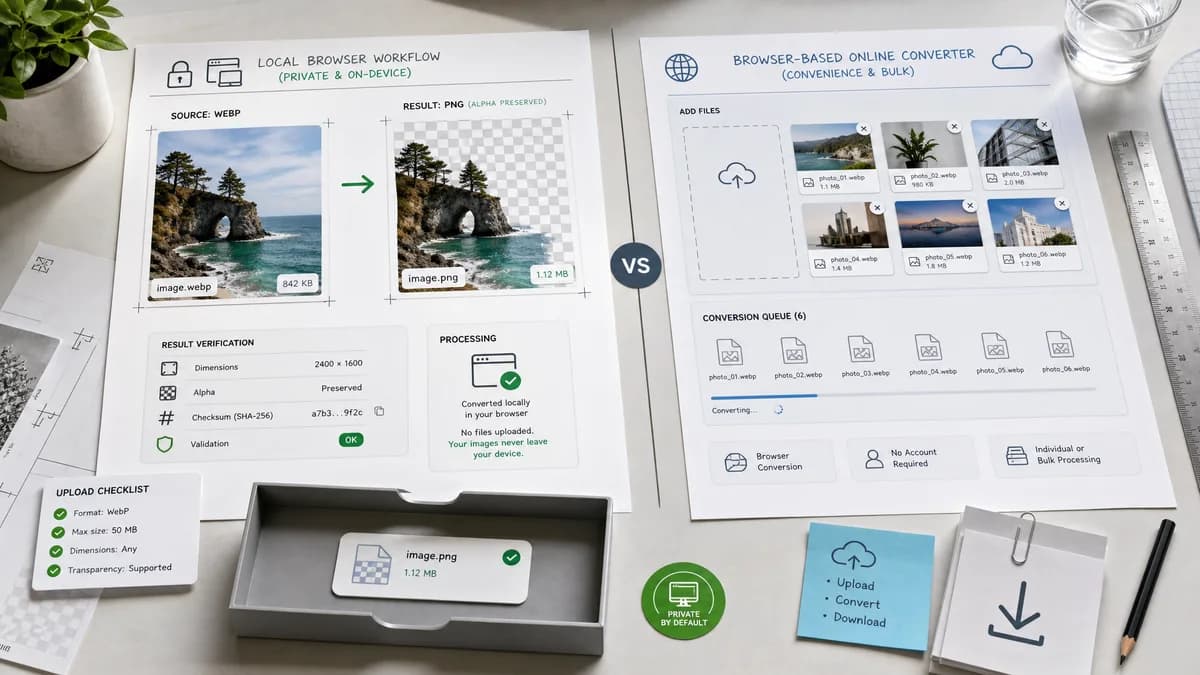 Open Source Alternatives to Picflow visual comparison with WebP to PNG Converter