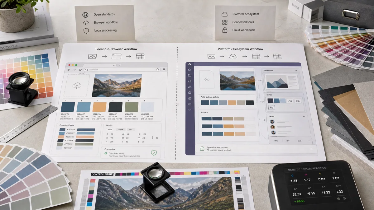 Open Source Alternatives to Canva Color Palette Generator
