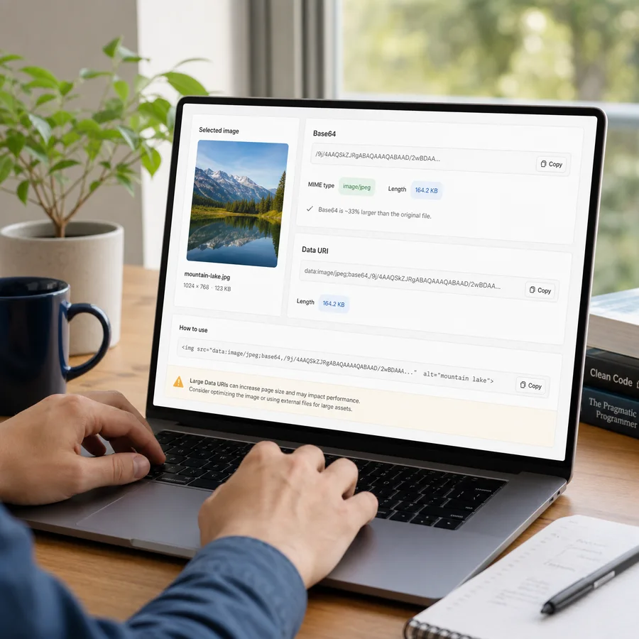 Image to Base64 Encoder Online - Convert Images to Data URIs